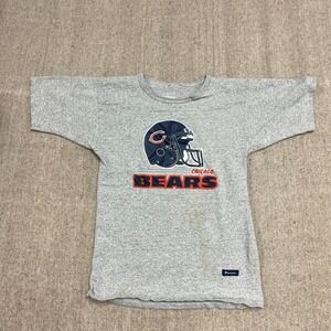 Vintage Chicago Bears Shirt Mens Small Gray 1980s Champion NFL